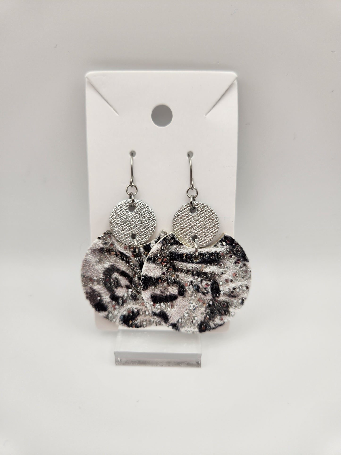 Black and Silver Lace