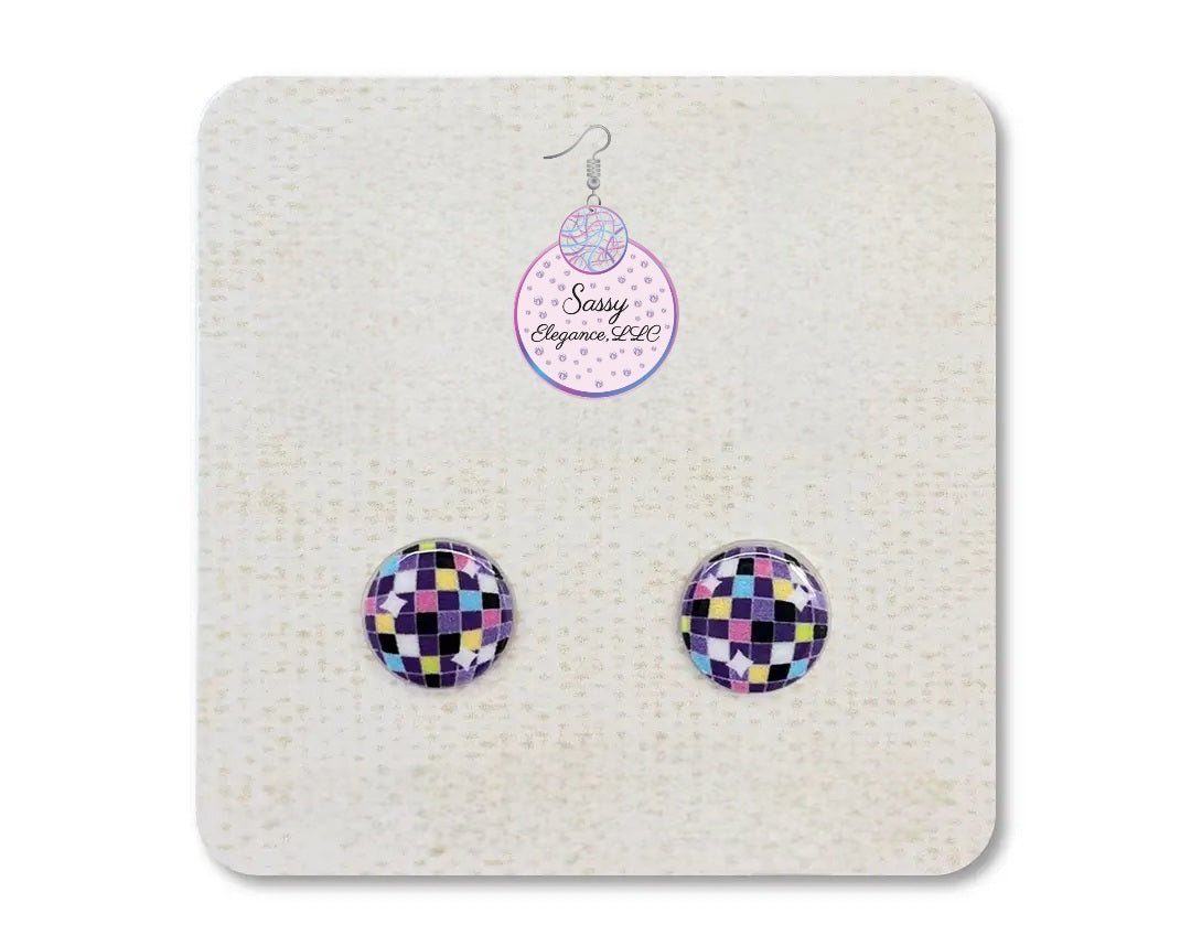 Disco Ball Studs
