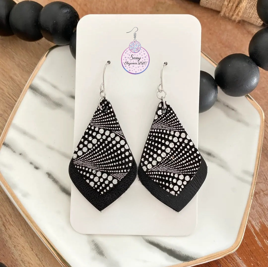 Holographic Silver and Black Dangle