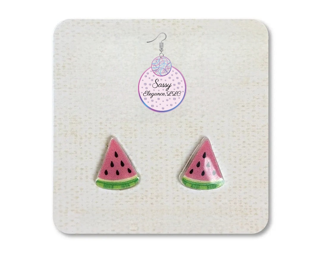 Watermelon Studs
