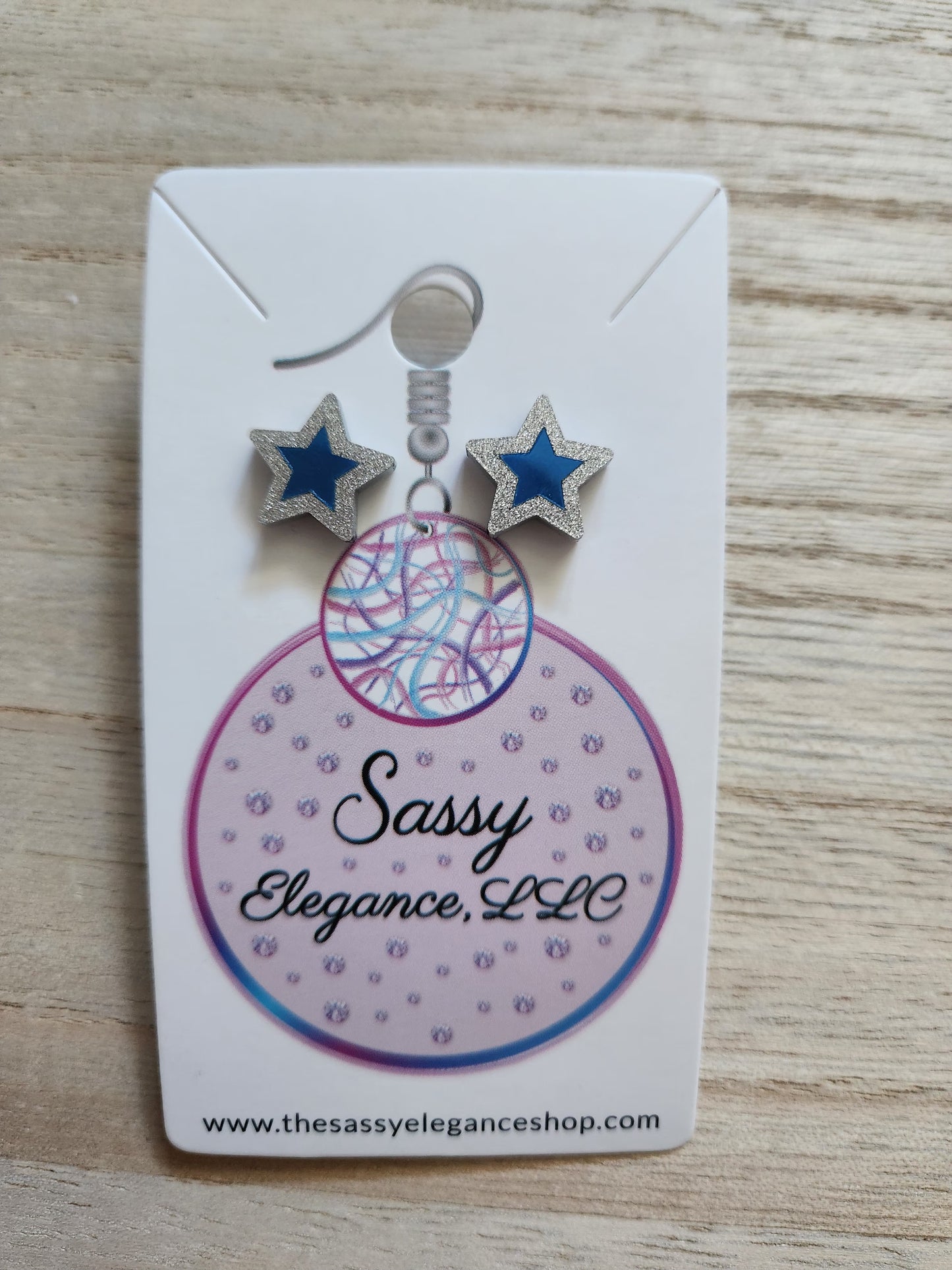 Blue and Silver Stars